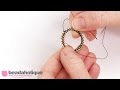 How to do Circular Brick Stitch on the Interior of a Form