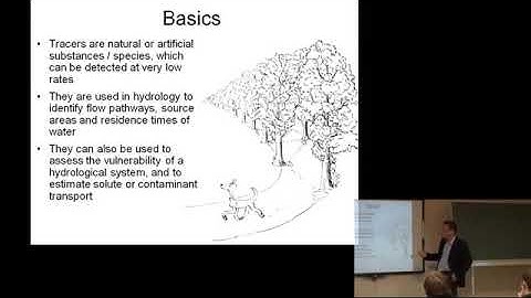 Hydrological Measurements 8 Introduction to Tracer Hydrology