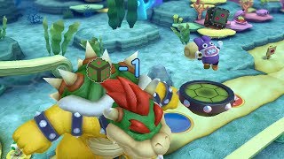 Mario Party 10 Bowser Party #218 Wario, Waluigi, Donkey Kong, Toadette Whimsical Waters Master