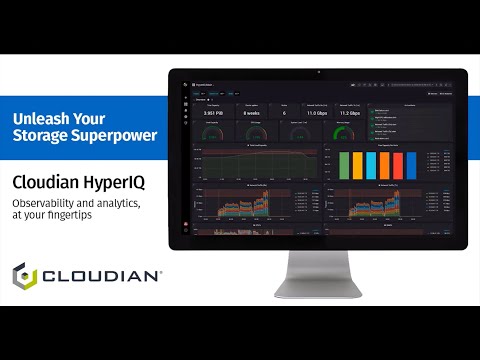 Demo: Cloudian's HyperIQ Observability and Analytics Software