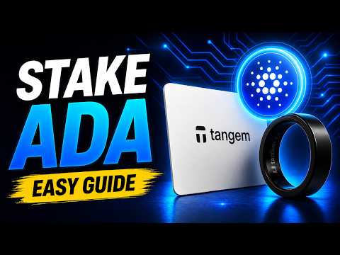 Cara Melakukan Staking Cardano (ADA) di Tangem (Panduan Langkah demi Langkah)
