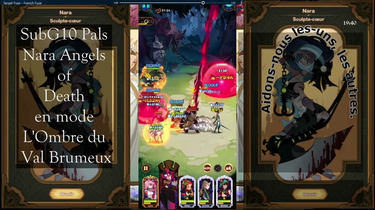 SubG10 Pals Les Nara Angels of Death en mode L Ombre du Val Brumeux