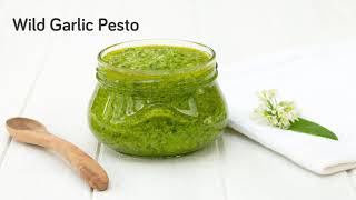 Wild garlic pesto