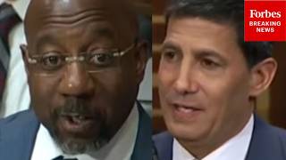 Famous Warnock Asks Trump's Fed Chair Nom Kevin Warsh To His Face: 'What Grade Would You Give The Economy?' Profile