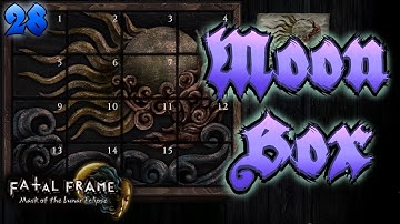 Fatal Frame: Mask of The Lunar Eclipse - Slide Puzzle (#28)