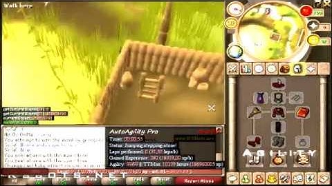 RSBots.net promo video featuring [AUTO] SorcressGarden, Cooker, Agility, Superheater