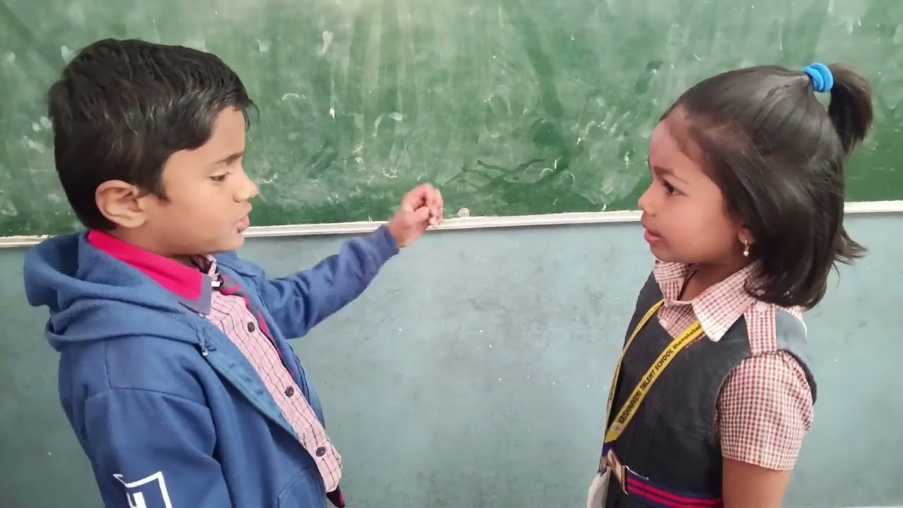 Conversation between dad and daughter by kids