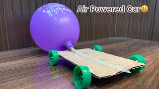 How To Make Simple Air Skating Car 🫣|| DIY Air Skating Car || Science Exhibition Project