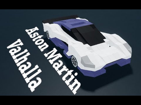 Roblox Plane Crazy 2021 Aston Martin Valhalla Tutorial Youtube - roblox aston martin