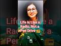 Life is Like a Radio, Not a Pen Drive 📻✨ #motivation #morningmotivation #motivationalspeech