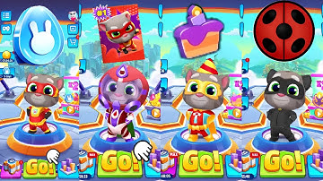 Talking Tom Hero Dash Gameplay Android ios 