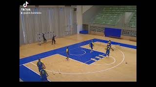 Handball Individual Training for the backs players