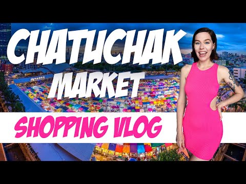 Bangkok Shopping Vlog Chatuchak Market 🛍️✨