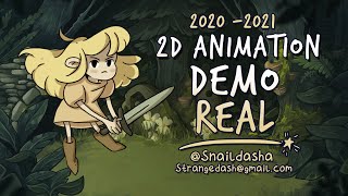 2D Animation - Demo Reel 2021 [Snail Dasha]