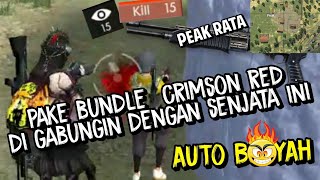 Review Bundle Crimson Red - Freefire Battlegrounds