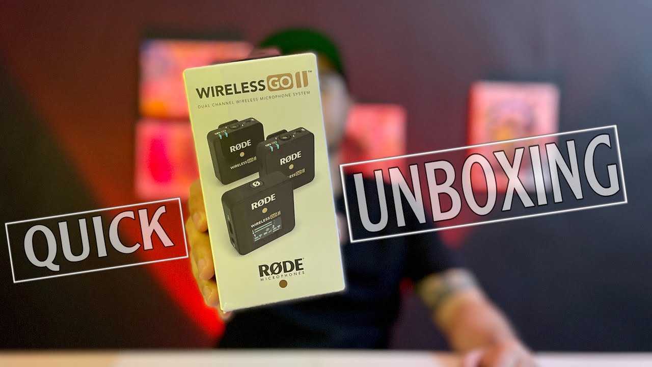 Rode Wireless Go II | Quick Unboxing