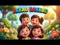 Akkad Bakkad Bambe Bo | अक्कड़ बक्कड़ बम्बे बो | 3D Hindi Rhymes
