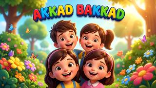 Akkad Bakkad Bambe Bo | अक्कड़ बक्कड़ बम्बे बो | 3D Hindi Rhymes