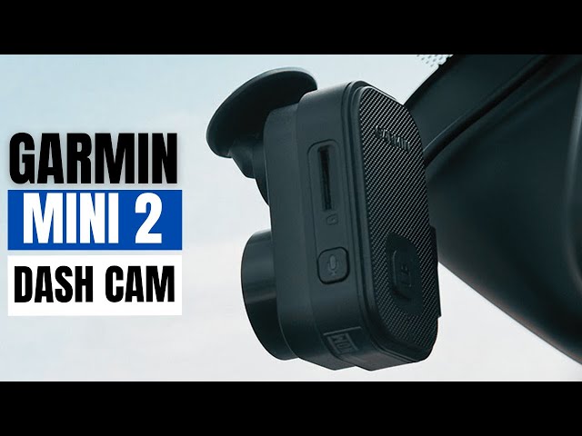 Garmin 010-02504-00 Dash Cam Mini 2, Tiny Size, 1080p and 140-degree FOV,  Monitor Your Vehicle While Away w/ New Connected Features, Voice Control,  Black : Electronics 