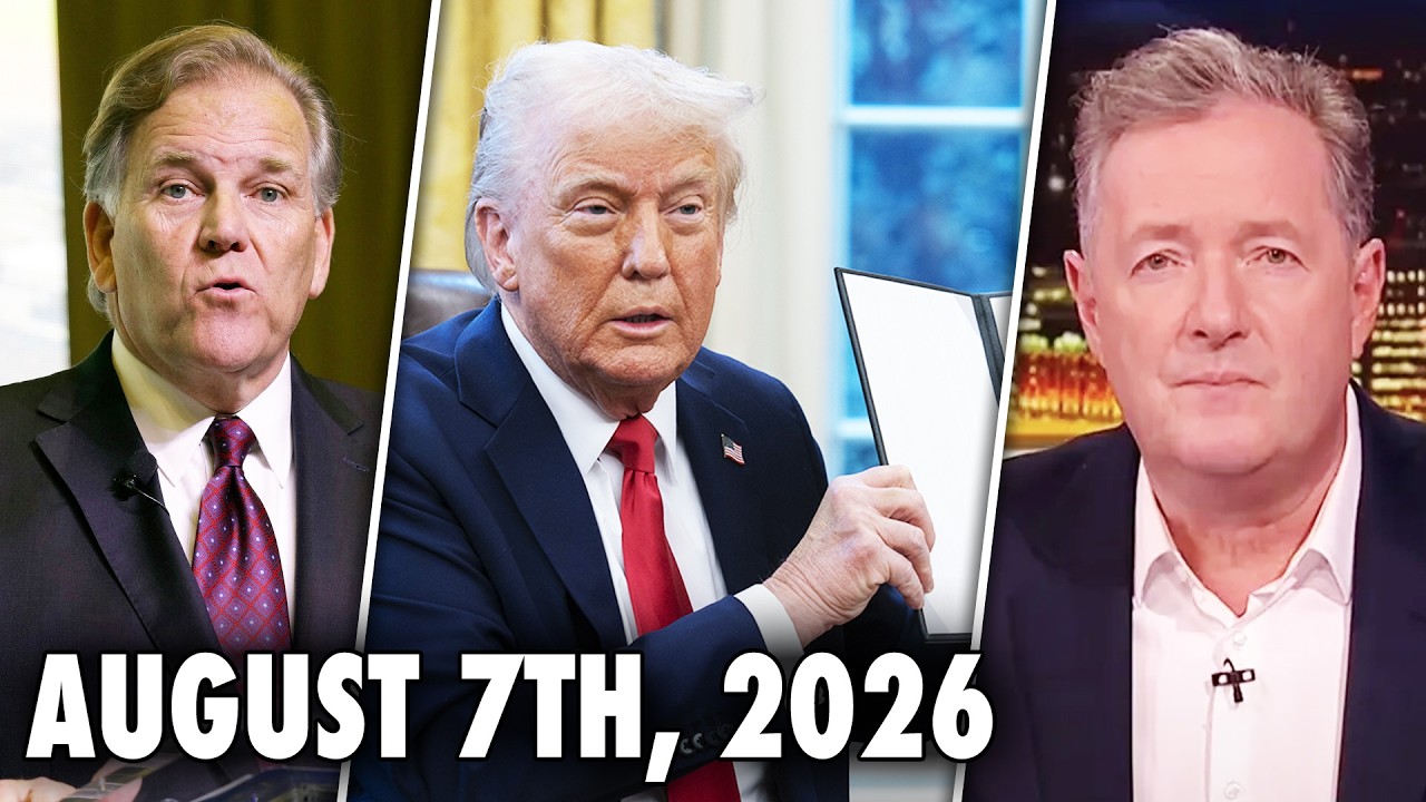 Trump Overrules Supreme Court, Mike Rogers Gets Racist, Piers Morgan's Idiotic Guest (8/7/26)