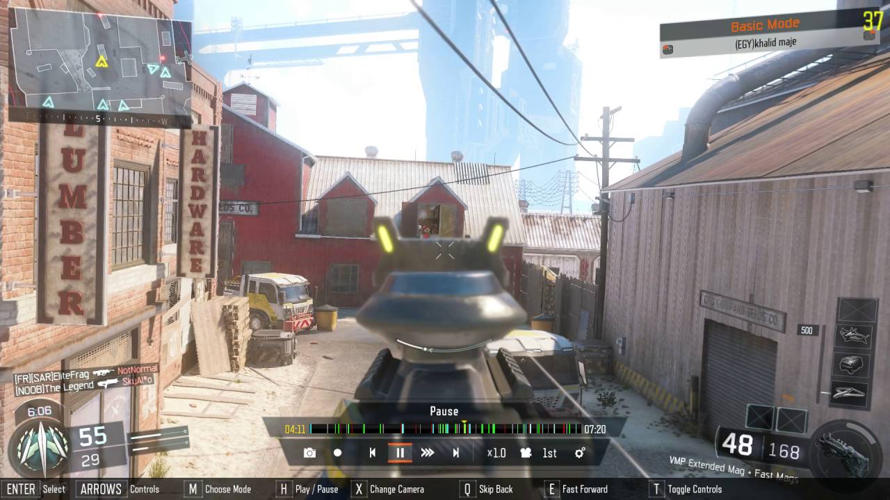 call of duty black ops 3 vmp long shot