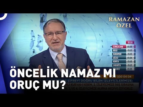 Önceliğimiz Namaz Mı Oruç Mu Olmalı? | Prof. Dr. Mustafa Karataş ile Sahur Vakti