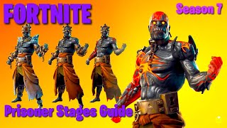 Fortnite How To Unlock All Prisoner Skin Styles Season 8