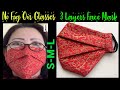 How To Make The Best Fit-No Fog On Glasses Face Mask The Twins Day Face Mask Tutorial (Reupload #5)