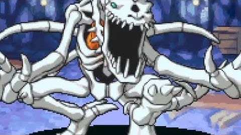 DIGIMON WORLD DS SKULL GREYMON