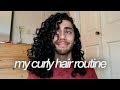 MY CURLY HAIR ROUTINE–Thick, Dry Hair