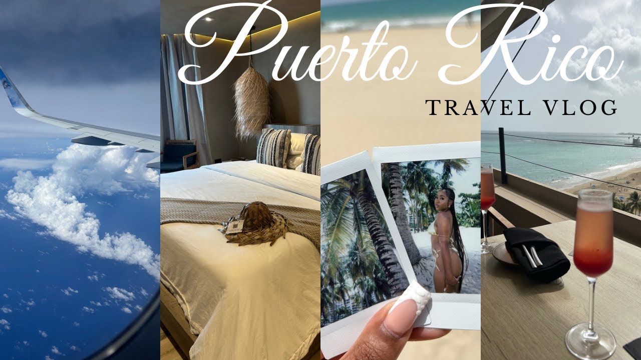 travel vlog ᥫ᭡ : 4 days in puerto rico | rooftops, old san juan, casa bacardi, etc.