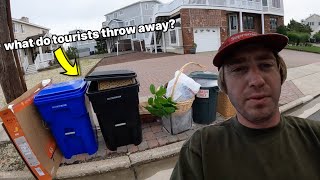 Trash Picking RICH Tourist Town!