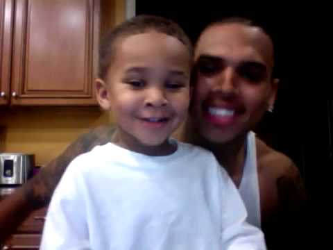 Chris Brown When He Was Little Boy