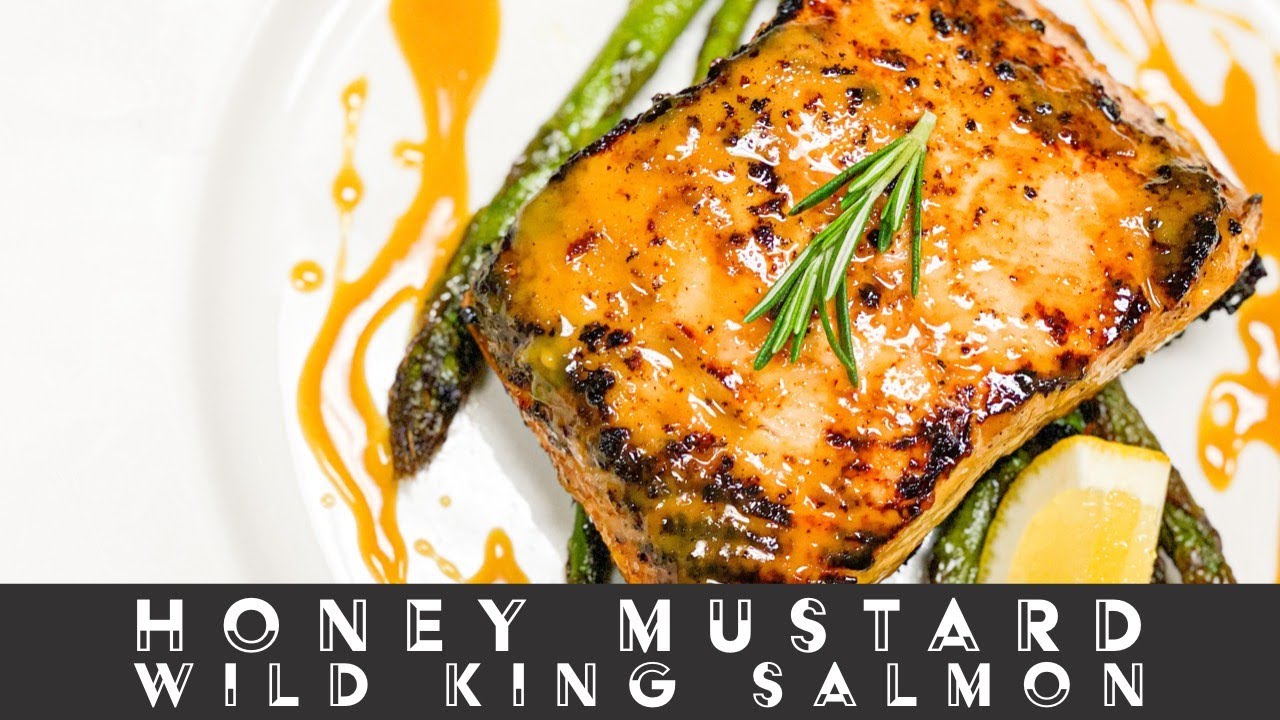 Honey Mustard Wild King Salmon; Coastal Seafoods Live, April 24th, 2020