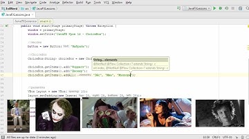 JavaFX. Урок 12 - ChoiceBox. Evil Nerd