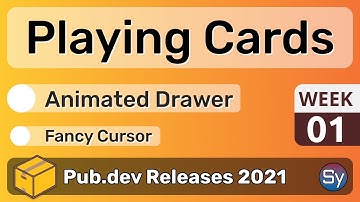 Render Playing Cards, Animated Drawer & Co. - 01 - PUB.DEV RELEASES 2021