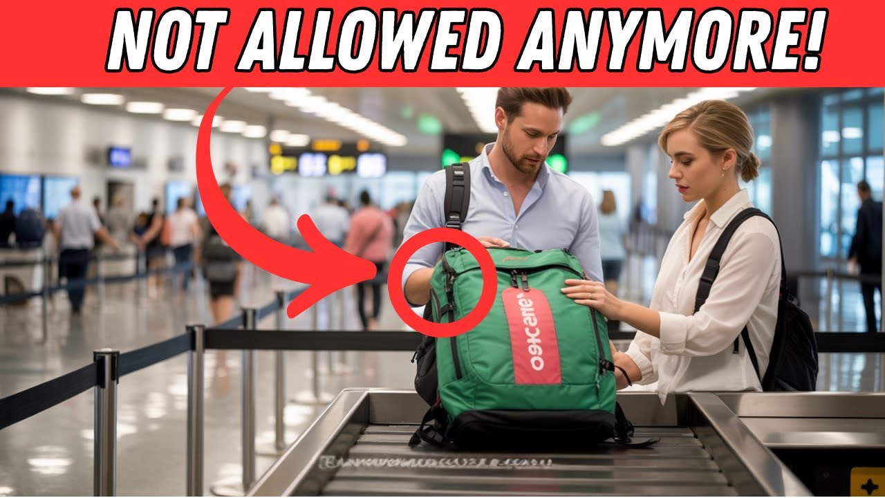 ✈️ 9 New Things that Are Banned on FLIGHTS 2025!