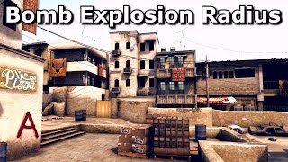 CS:GO's Bomb Explosion Radius Resimi