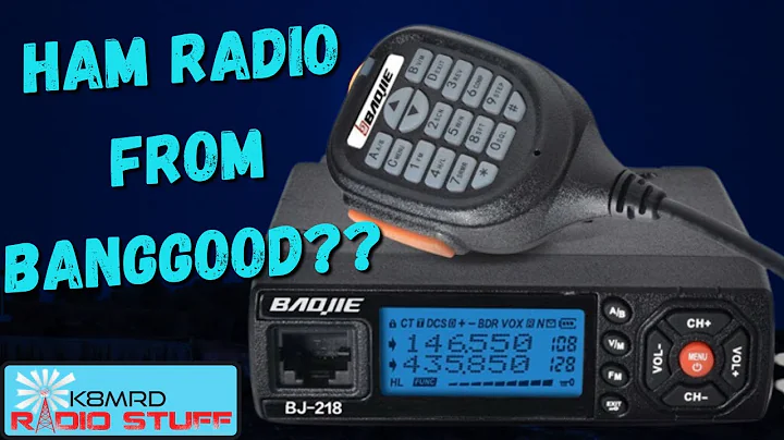 Baojie BJ-218 VHF/UHF Dual Band Ham Radio from Banggood.