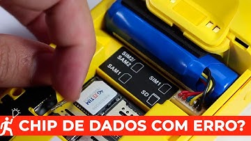 MAQUININHA MODERNINHA DO PAG SEGURO SEM CONEXÃO - PROBLEMA NO CHIP