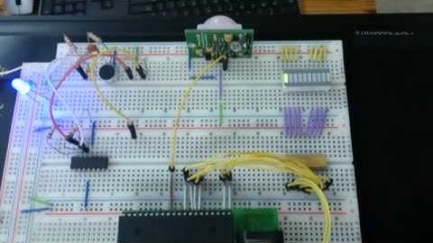 PIR Module Integration Testing with PIC