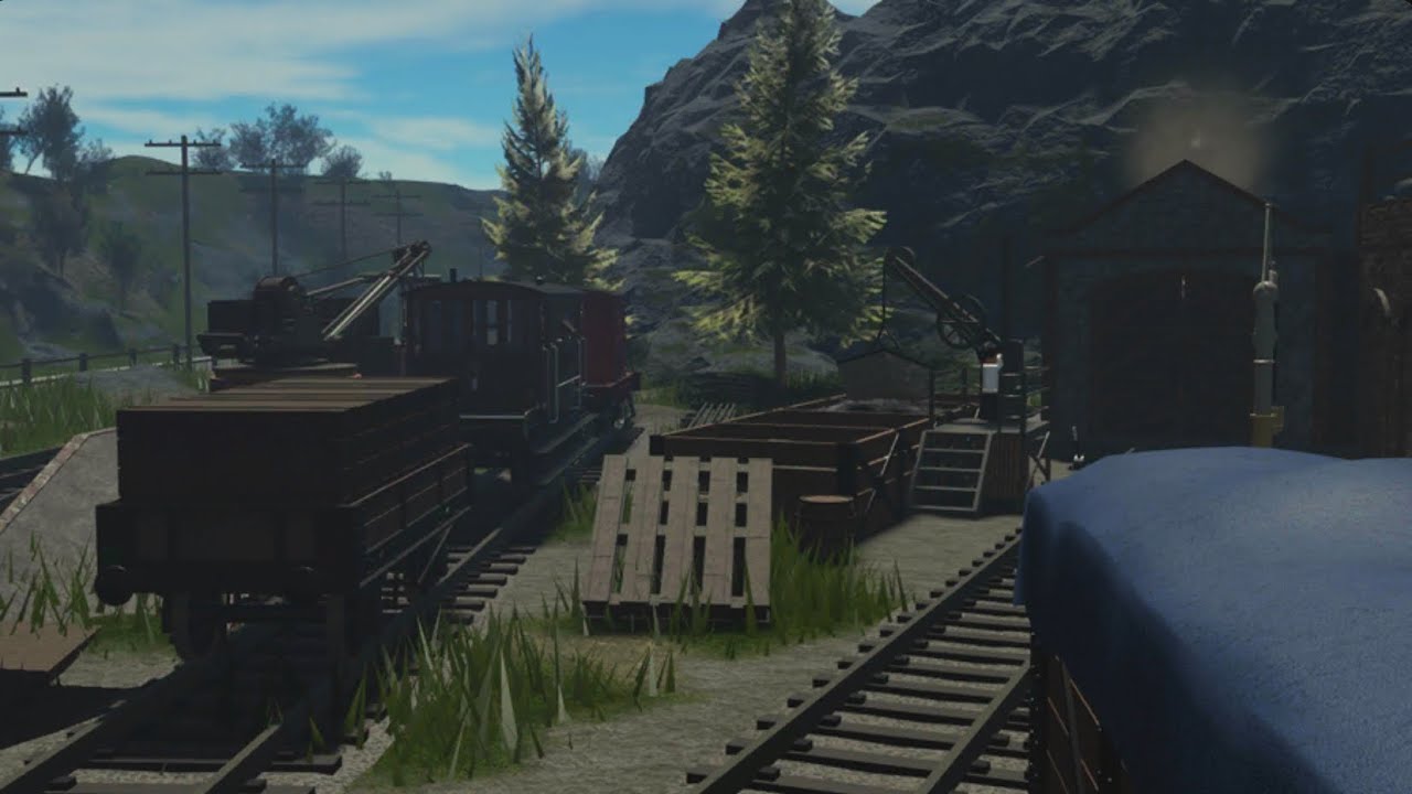 45596 Bahamas Passes White Horse Country Park with the West Somerset