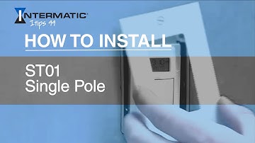 How to Install the ST01 Single Pole Time Switch