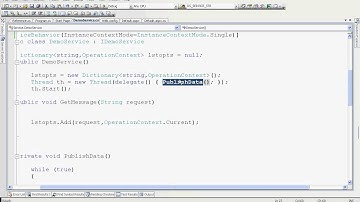 WCF Duplex contracts - Subscriber-publisher modal, WsDualHttpBinding