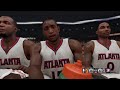 2K15 NBA New York Knicks Vs Atlanta Hawks 