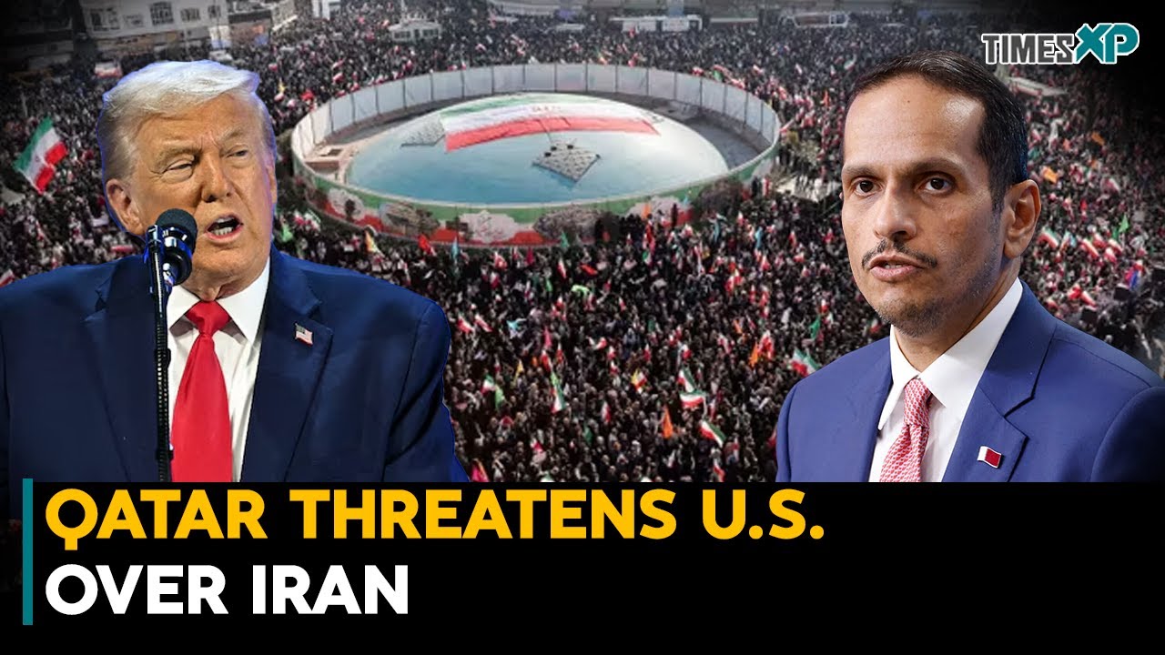 Qatar THREATENS U.S. Over War On Iran| Iran-Israel War| Iran Protest