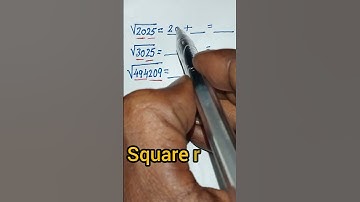 🔥Maths trick to find square root #mathstricks #tricks#ytshorts #viral