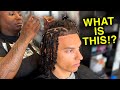 White guy goes to black salon again dreadlock transformation