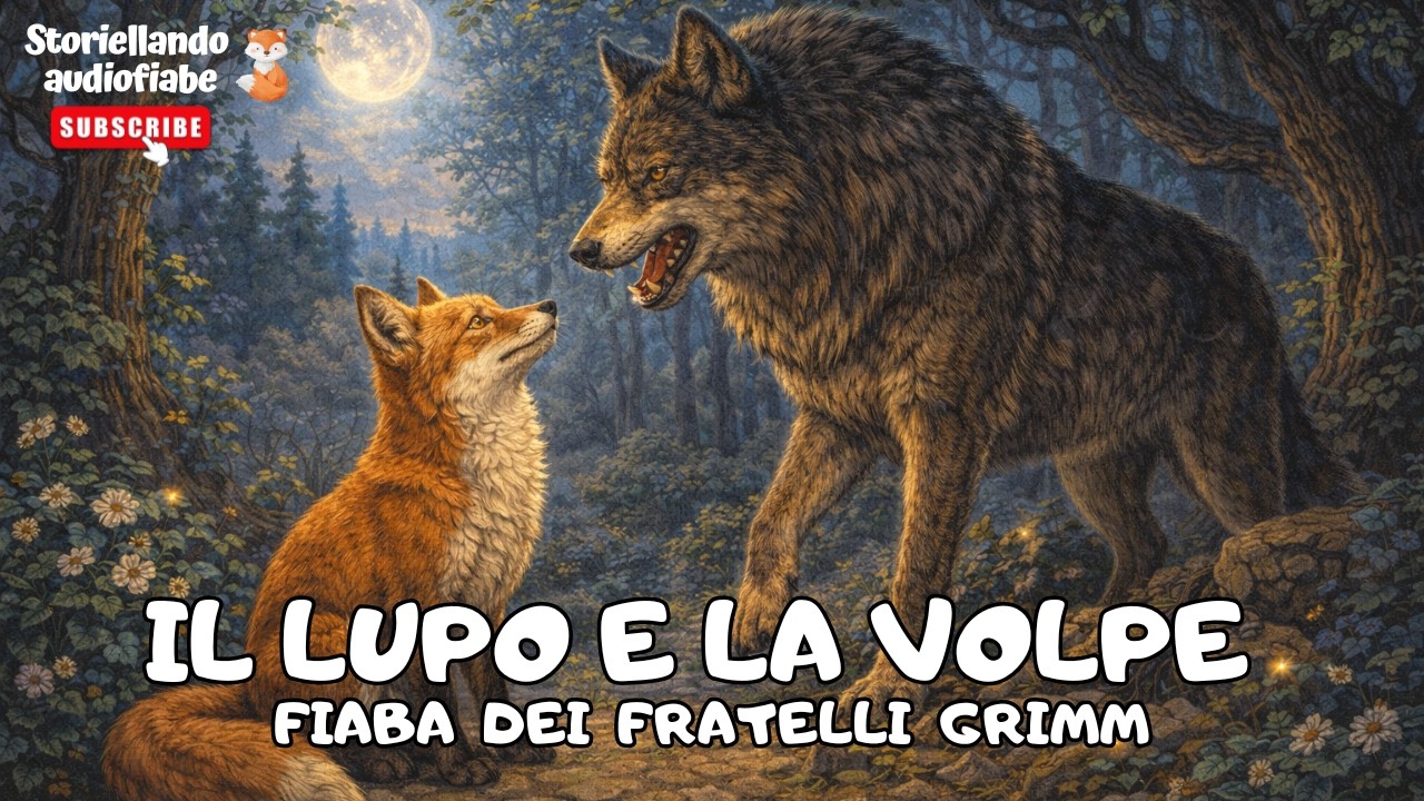 IL LUPO E LA VOLPE  | FIABA DEI FRATELLI GRIMM  – storie da ascoltare