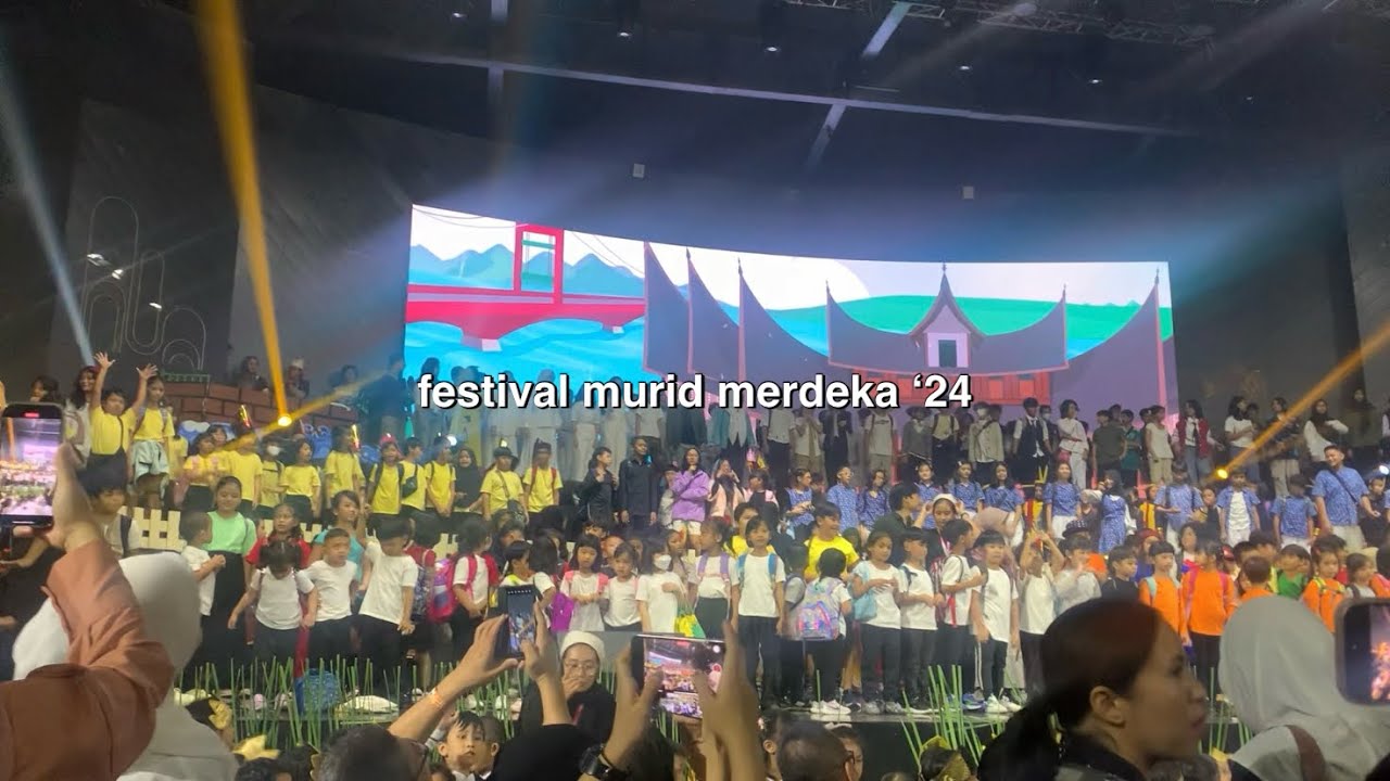 festival murid merdeka 2024! (backstage moments, SHOW 2, flashmob, panggung merdeka)